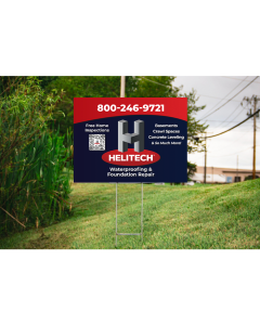 Helitech Yard Signs